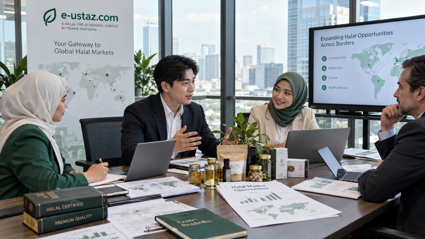 Cross-border E-USTAZ advisory team in a screening strategy meeting